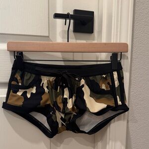 Andrew Christian Camo Trunks